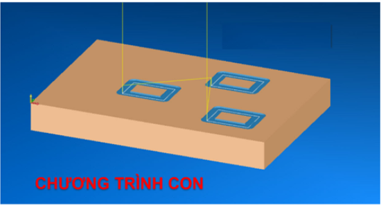 LẬP TRÌNH CNC-Cách viết chương trình con căn bản